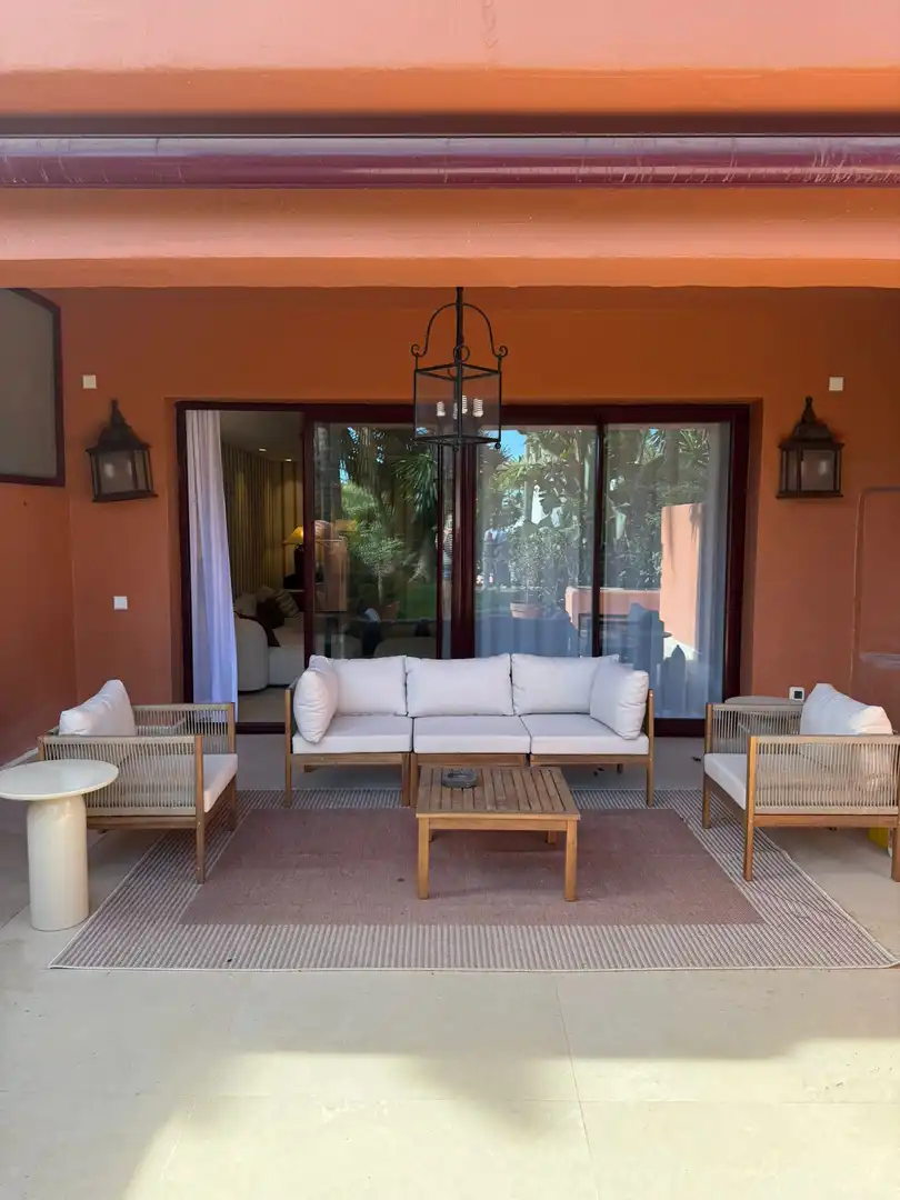 Terraza de Apartamento de alquiler en Marbella con Aire acondicionado, Calefacción y Terraza