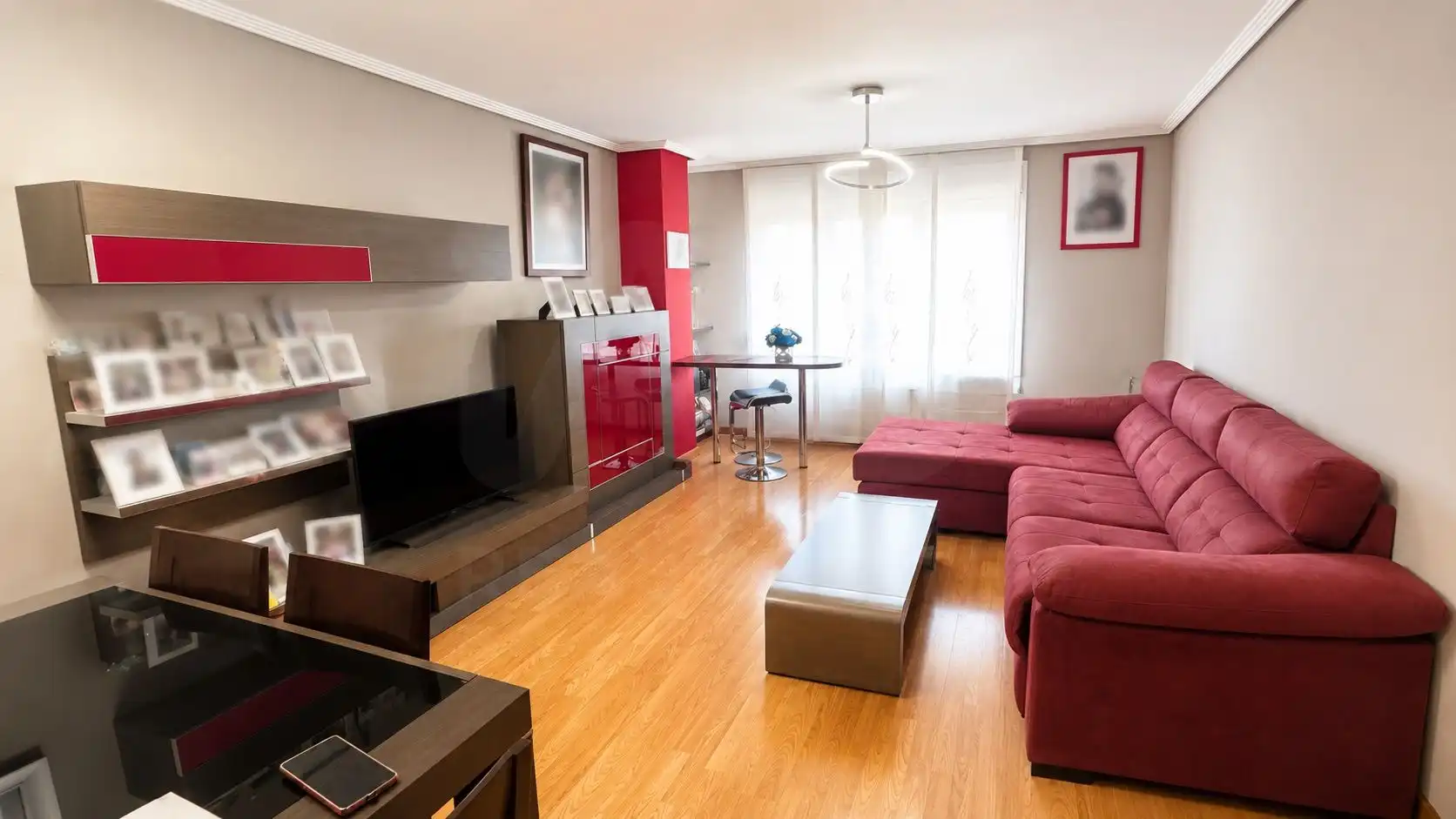 Wohnzimmer von Wohnung zum Verkauf in Villaquilambre mit Heizung