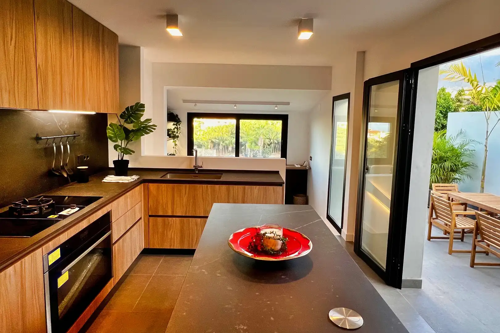 Kitchen of Country homes for sale in Puerto de la Cruz  with Parquet flooring, Terrace and Storage room