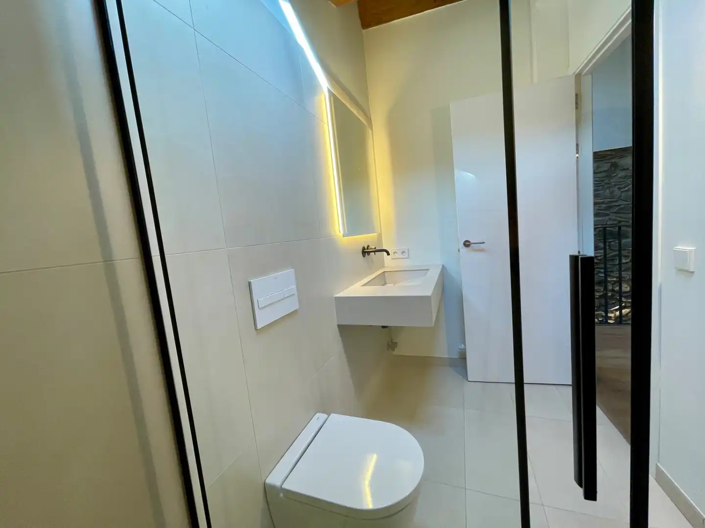 Baño de Finca rústica en venta en Setcases con Calefacción, Parquet y Trastero