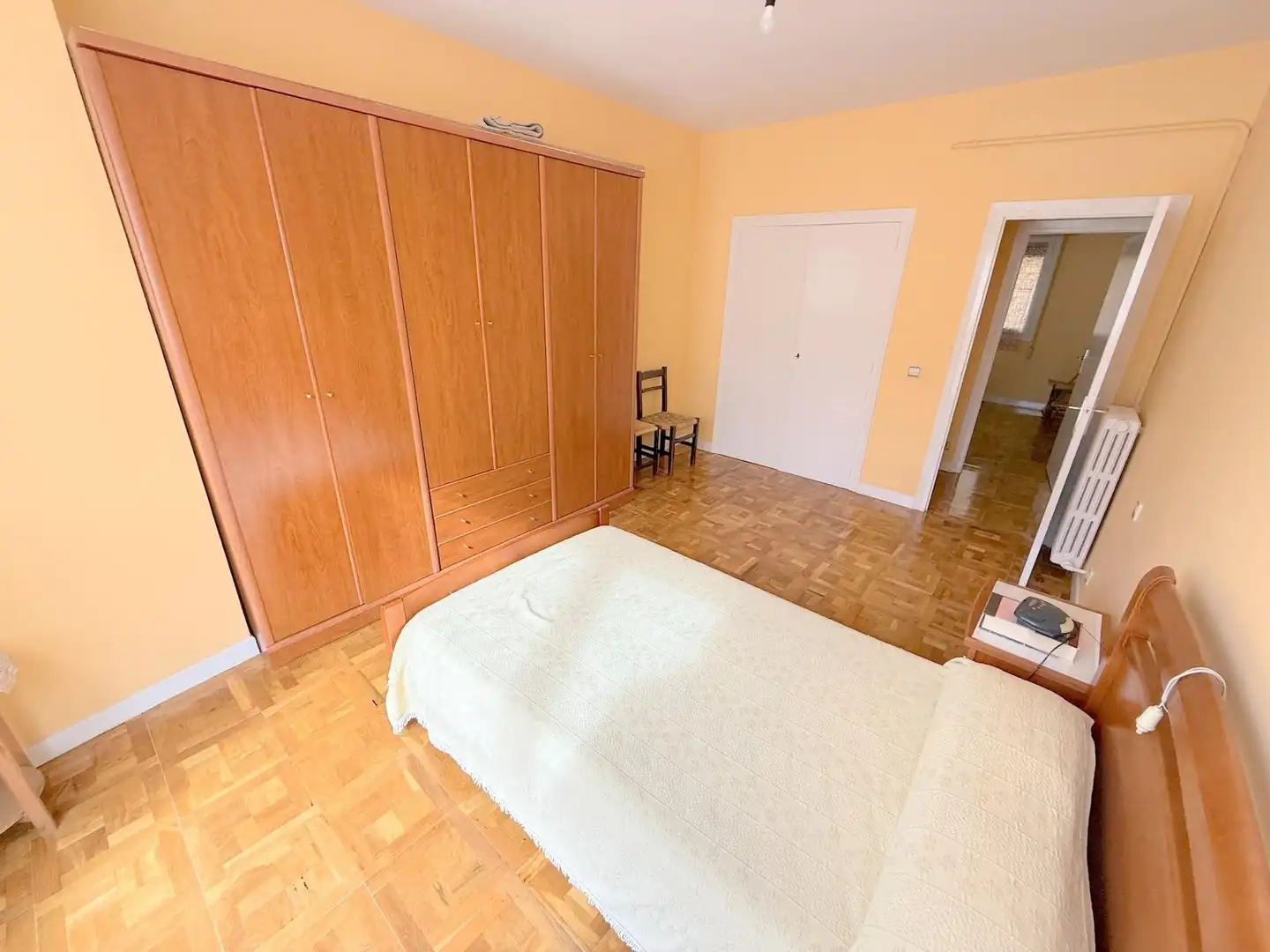 Bedroom of Flat for sale in Estella / Lizarra  with Heating, Parquet flooring and Balcony