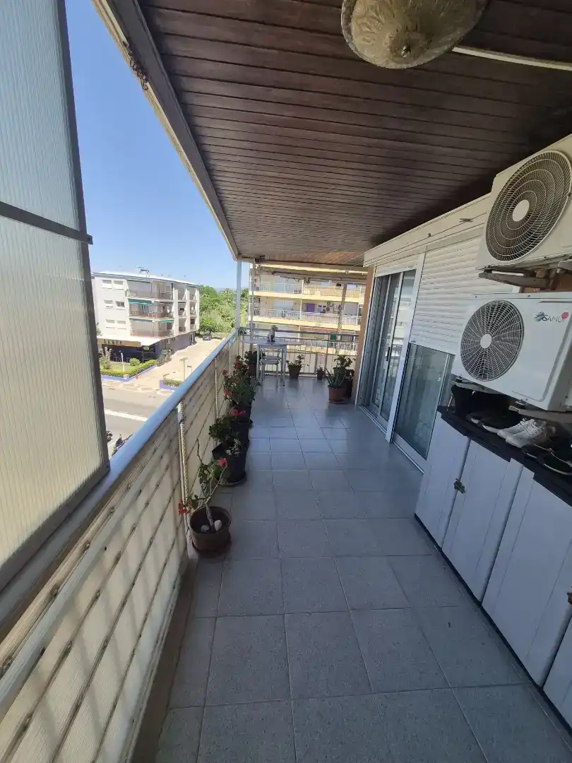 Terrasse von Wohnung zum Verkauf in Salou mit Klimaanlage