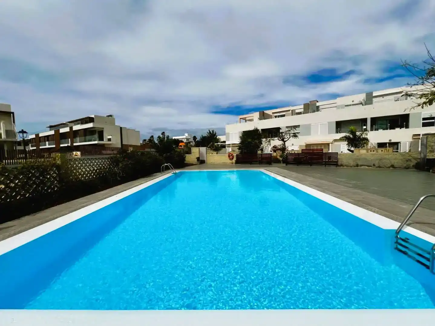 Piscina de Casa adosada en venda en Agaete amb Piscina i Balcó