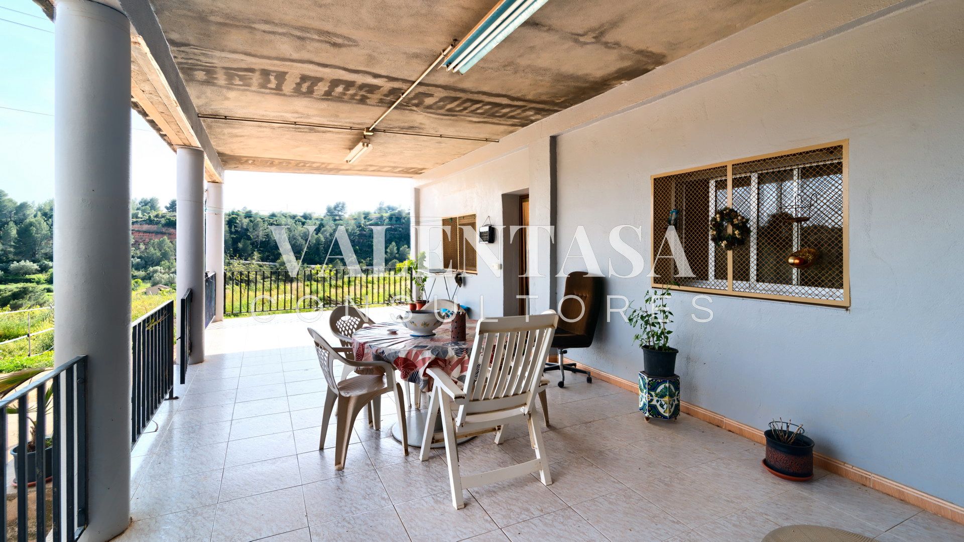 Terrace of Country house for sale in L'Alcora  with Air Conditioner and Furnished