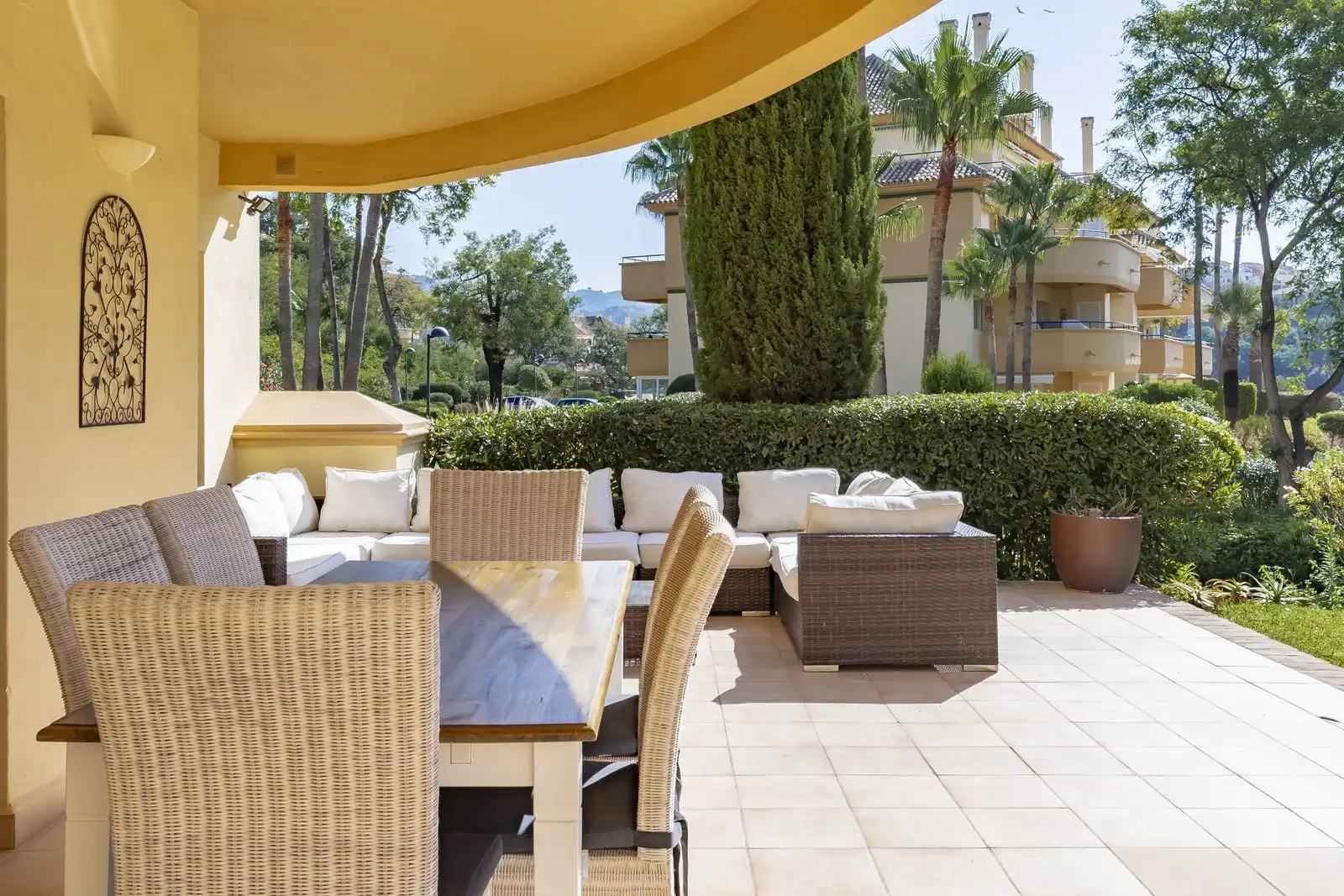 Terrassa de Apartament en venda en Marbella amb Aire condicionat, Jardí privat i Terrassa