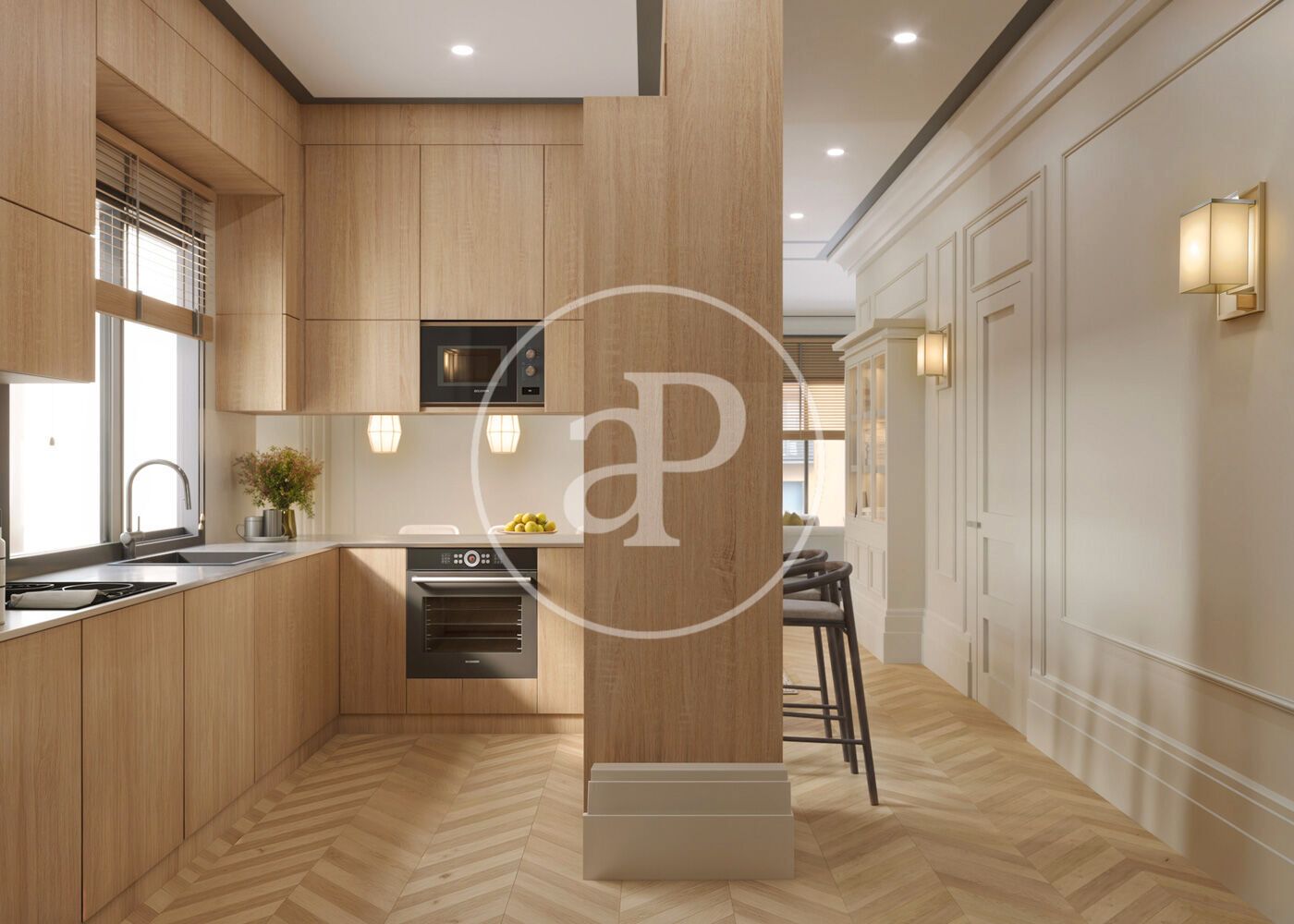 Cuina de Pis en venda en  Barcelona Capital amb Aire condicionat i Calefacció