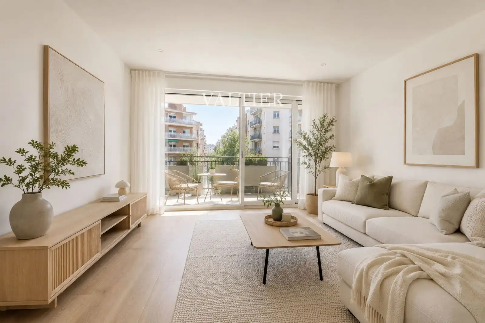 Sala de estar de Piso en venta en Madrid con Aire acondicionado, Calefacción y Terraza