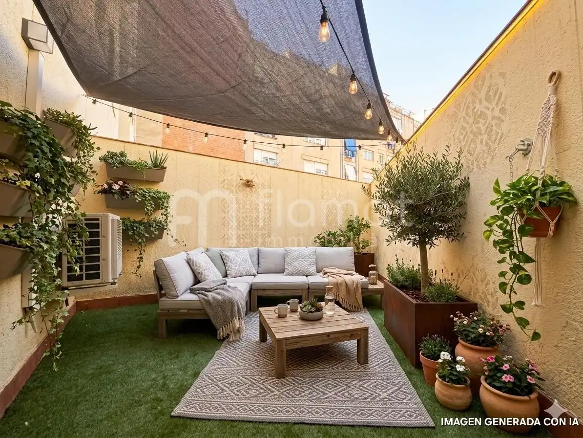 Terraza de Piso en venta en Girona con Terraza