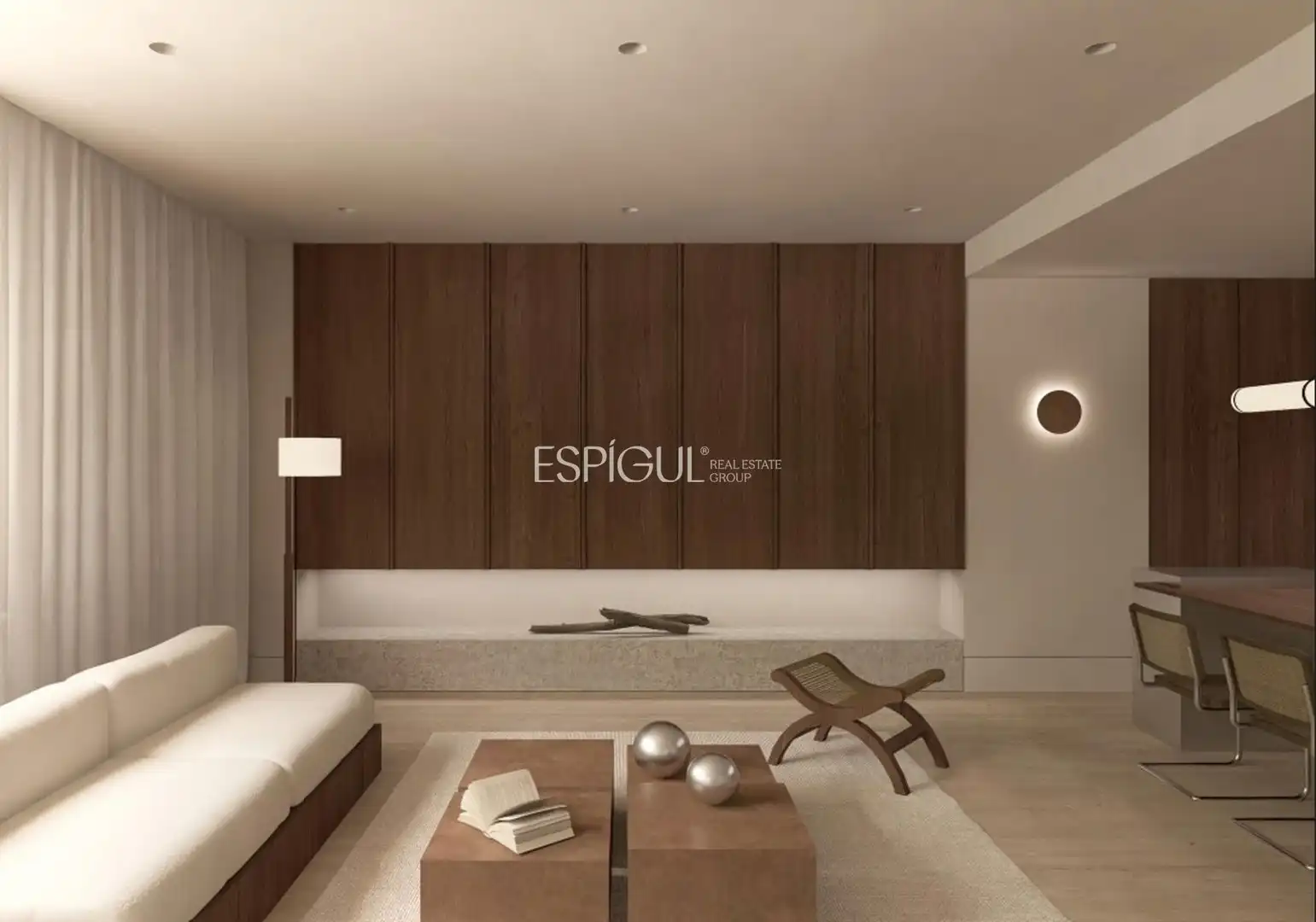Sala de estar de Piso en venta en  Madrid Capital con Aire acondicionado, Calefacción y Amueblado