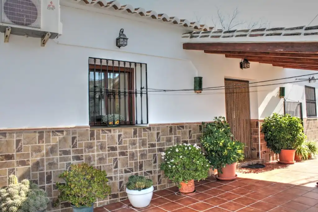 Jardín de Finca rústica en venta en Benamargosa con Aire acondicionado, Jardín privado y Terraza