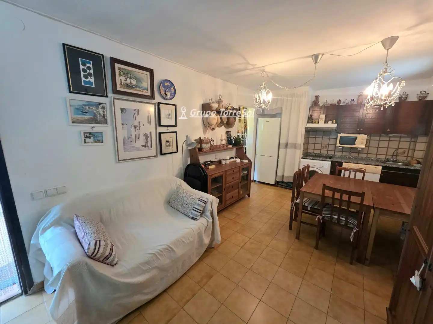 Living room of Flat for sale in Torredembarra  with Heating, Terrace and Storage room