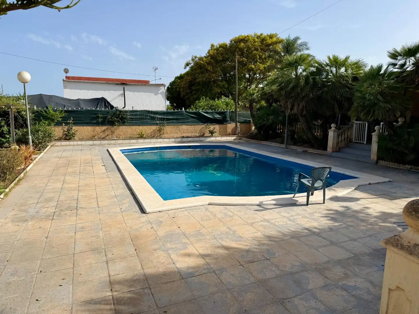 Swimming pool of Houses for rent in Elche / Elx  with Air Conditioner, Heating and Private garden