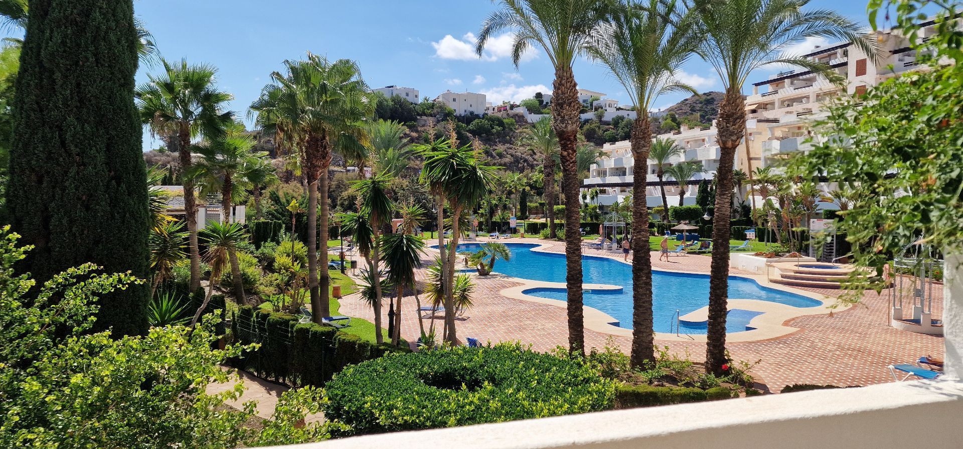 Garden of Apartment for sale in Mojácar  with Air Conditioner, Heating and Terrace