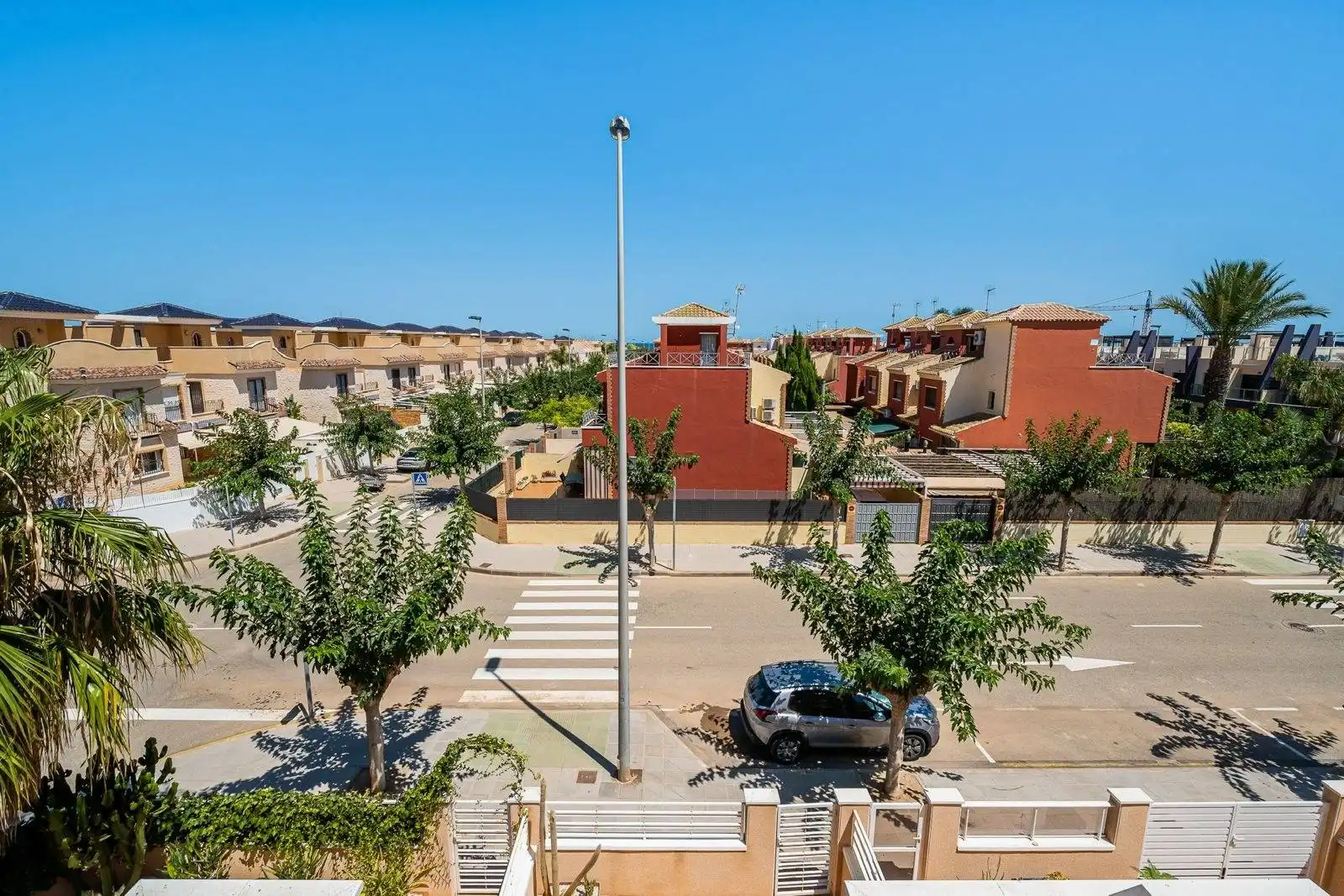 Exterior view of Detached homes for rent in Pilar de la Horadada  with Air Conditioner, Heating and Private garden
