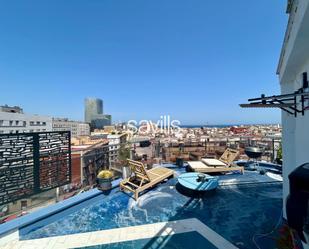 Piscina de Àtic en venda en  Barcelona Capital amb Terrassa i Forn