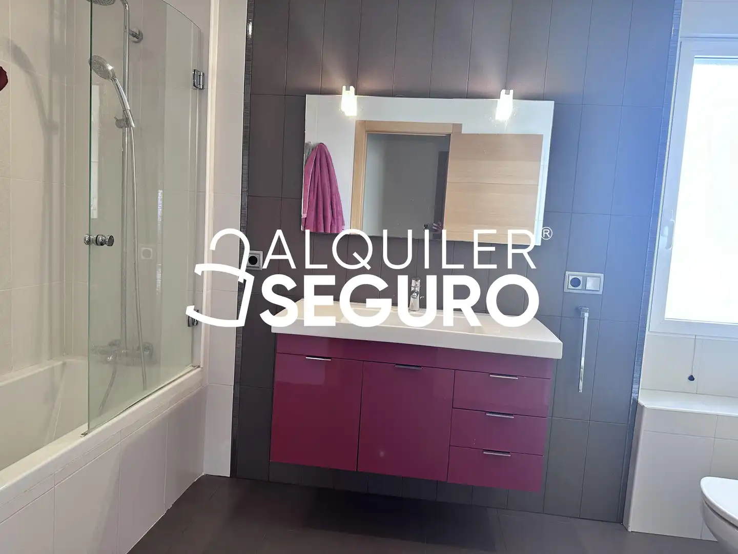 Badezimmer von Wohnung zur Miete in Benimaclet
