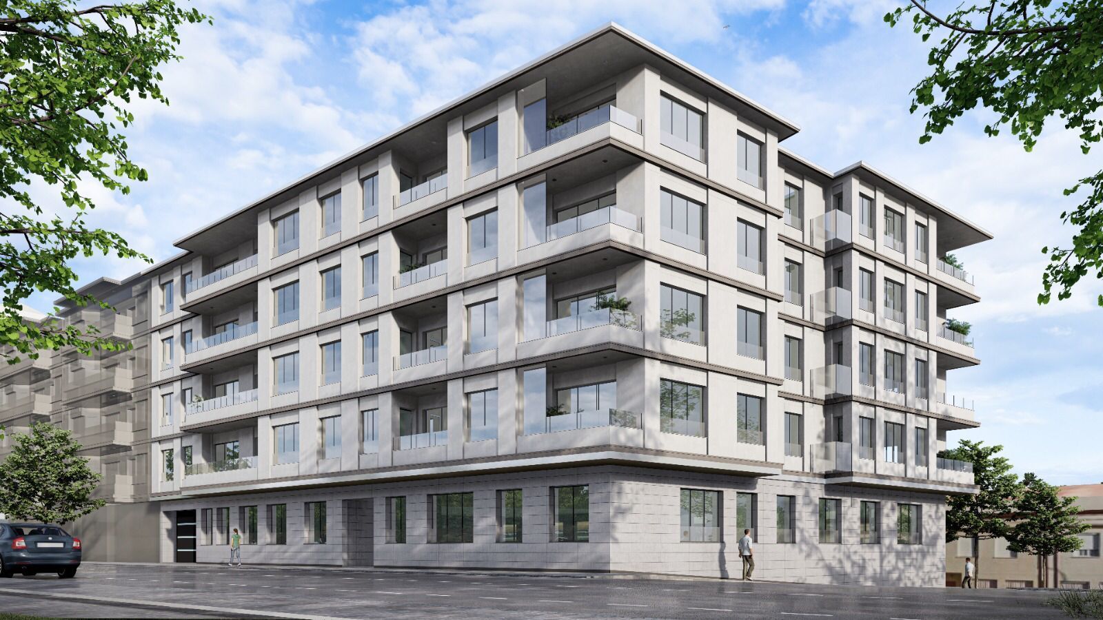 Exterior view of Flat for sale in Palencia Capital  with Terrace