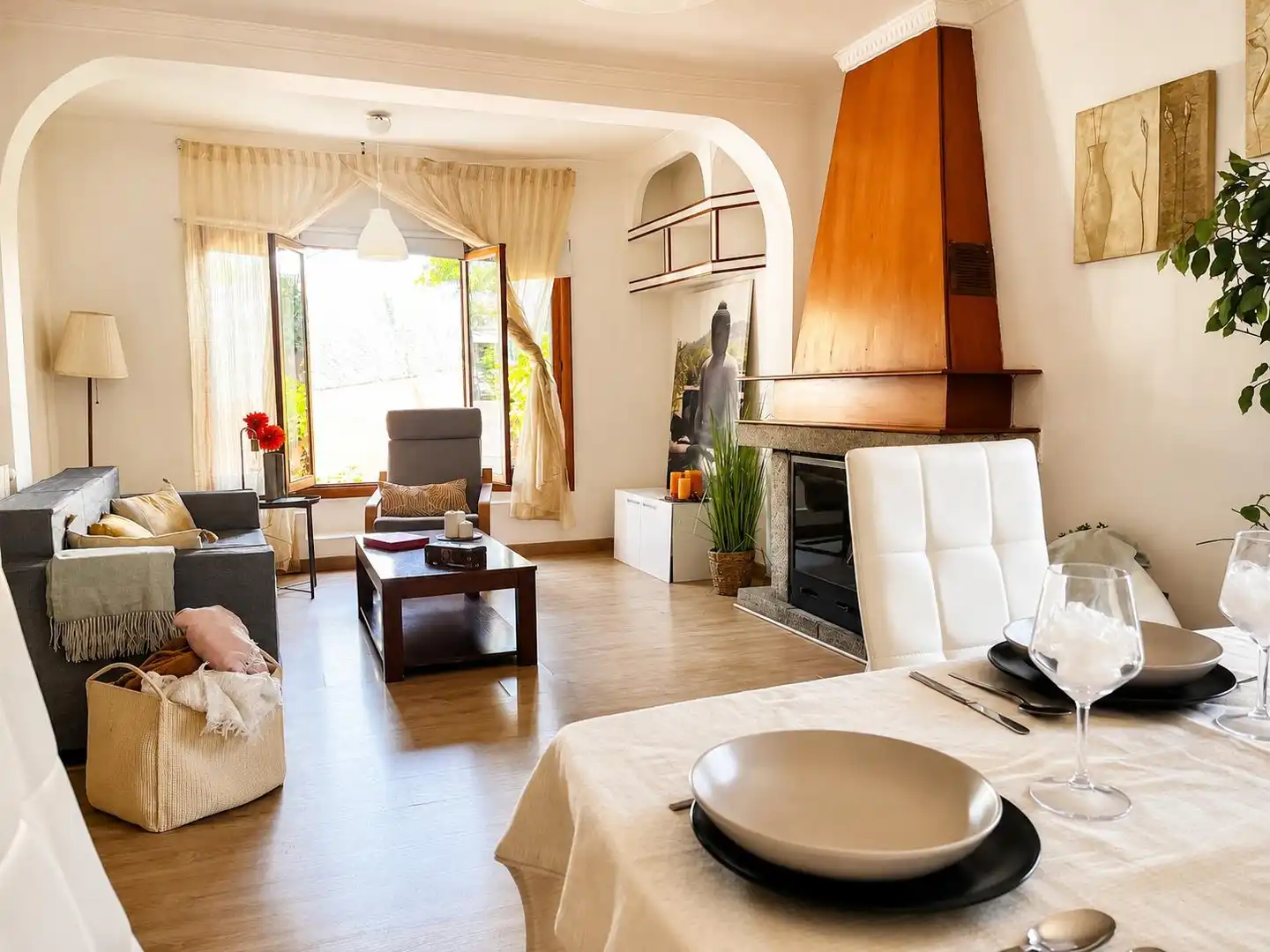 Sala de estar de Casa o chalet en venta en Colmenar Viejo con Calefacción, Jardín privado y Trastero