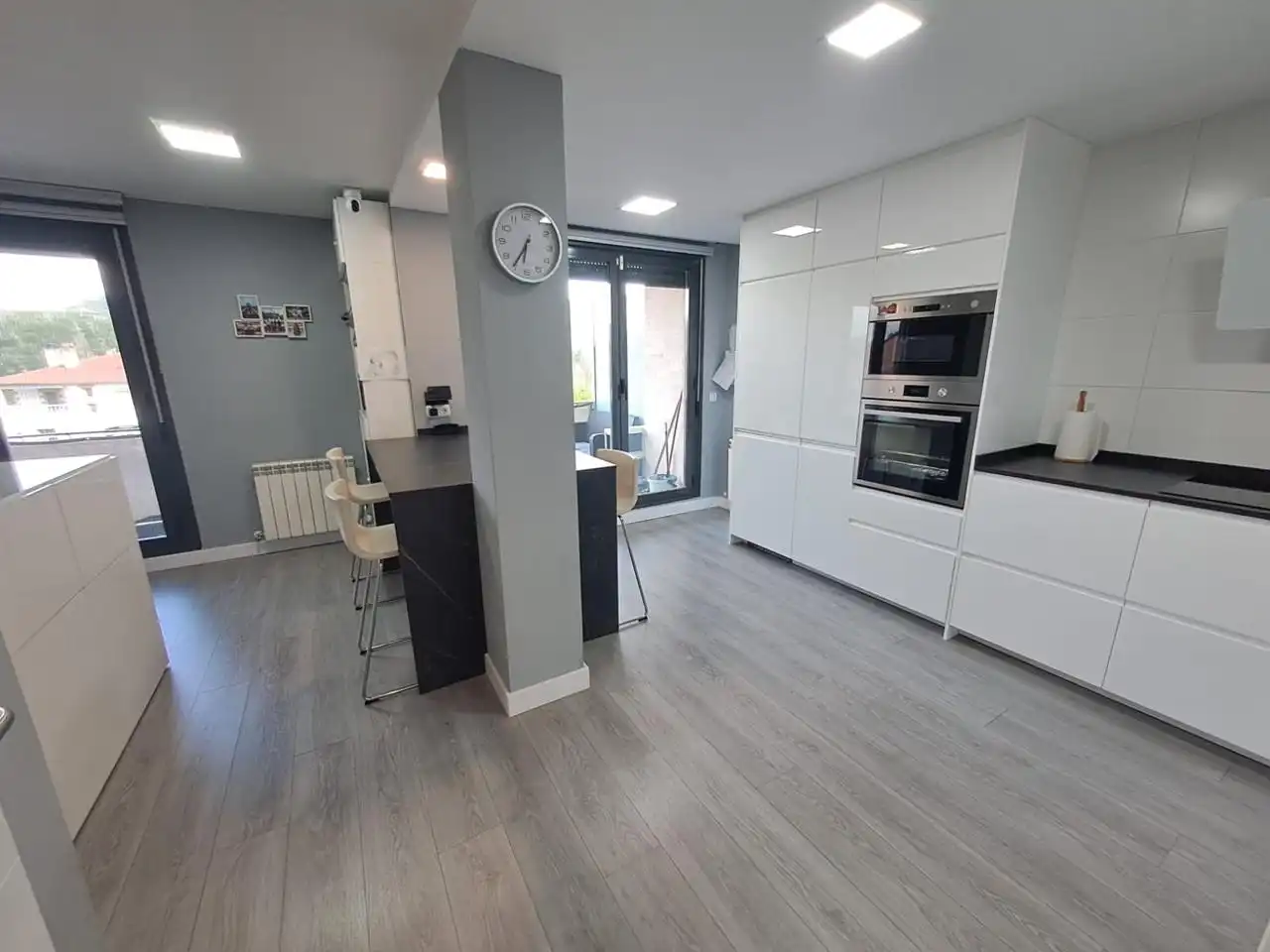 Cocina de Piso en venta en Puente la Reina / Gares con Aire acondicionado, Calefacción y Terraza