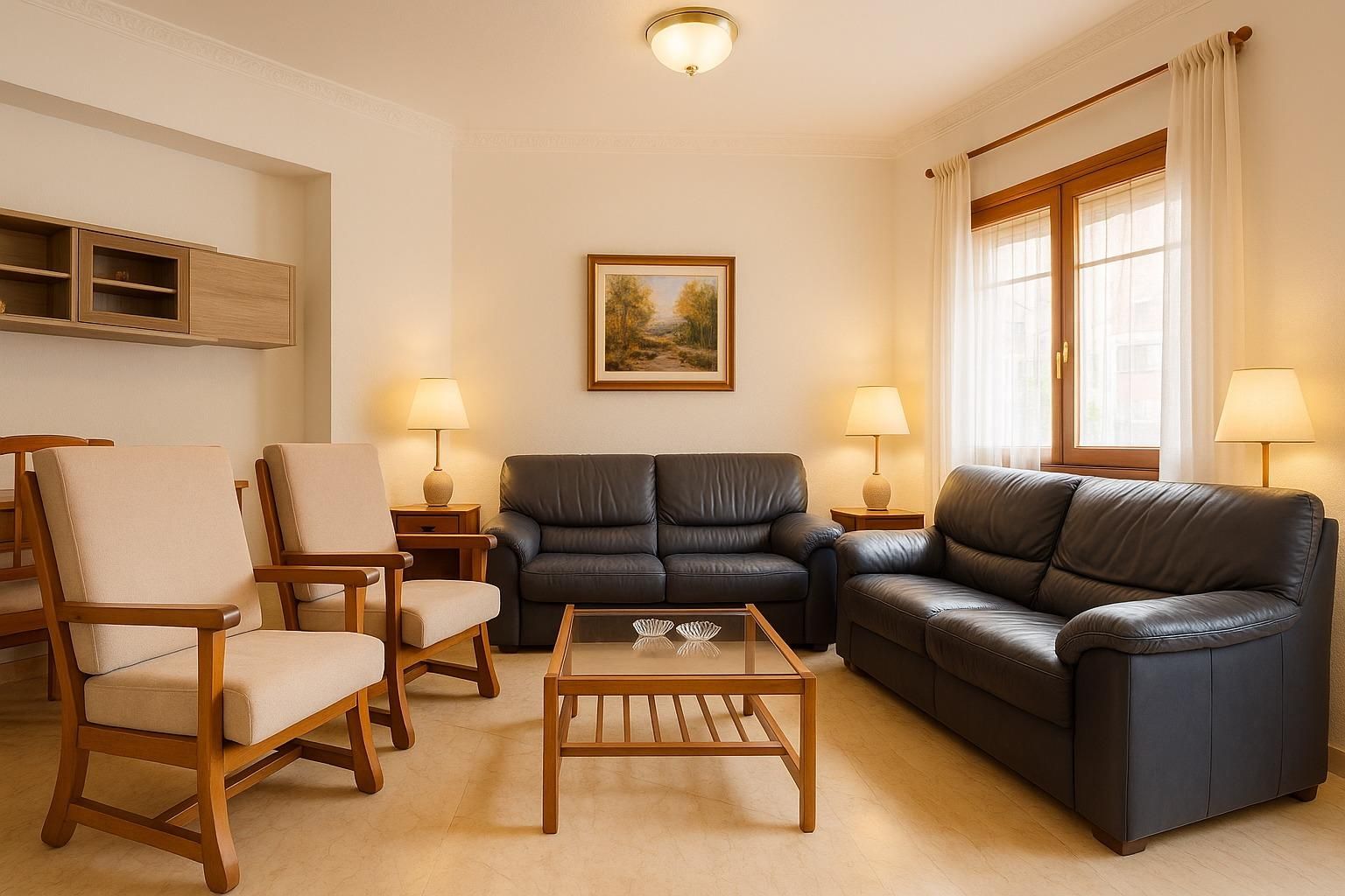 Sala d'estar de Casa o xalet en venda en  Almería Capital