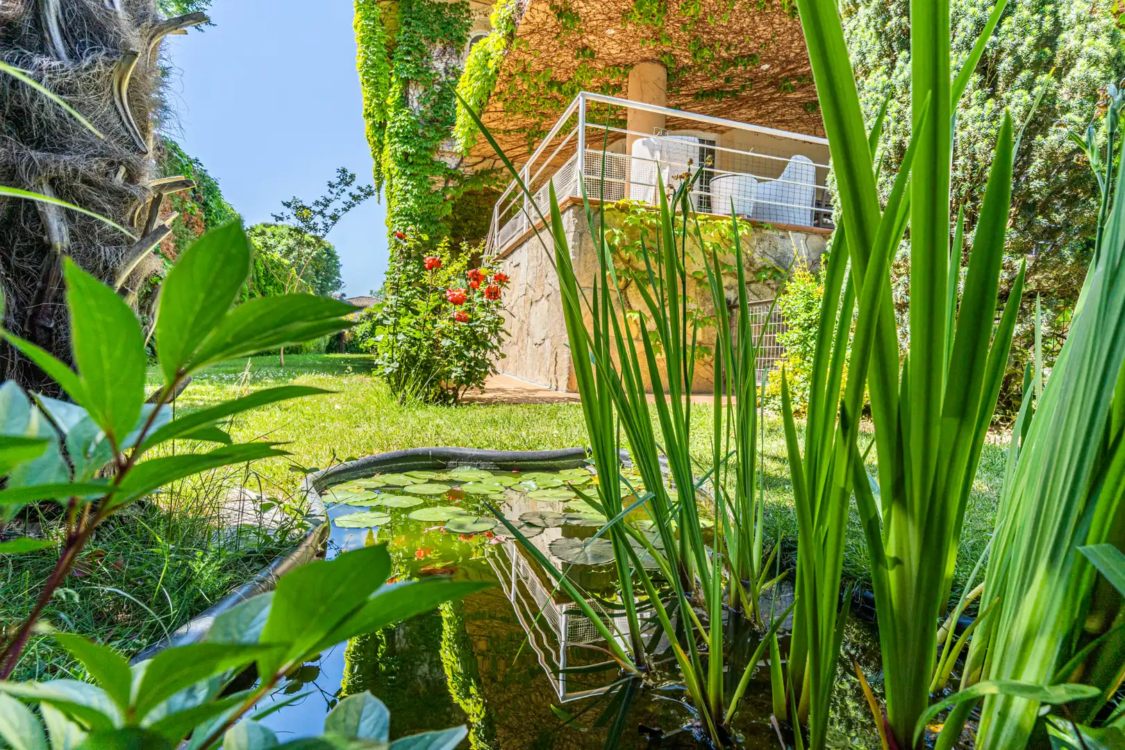 Garden of Houses for sale in Villanueva de la Cañada  with Heating, Private garden and Swimming Pool