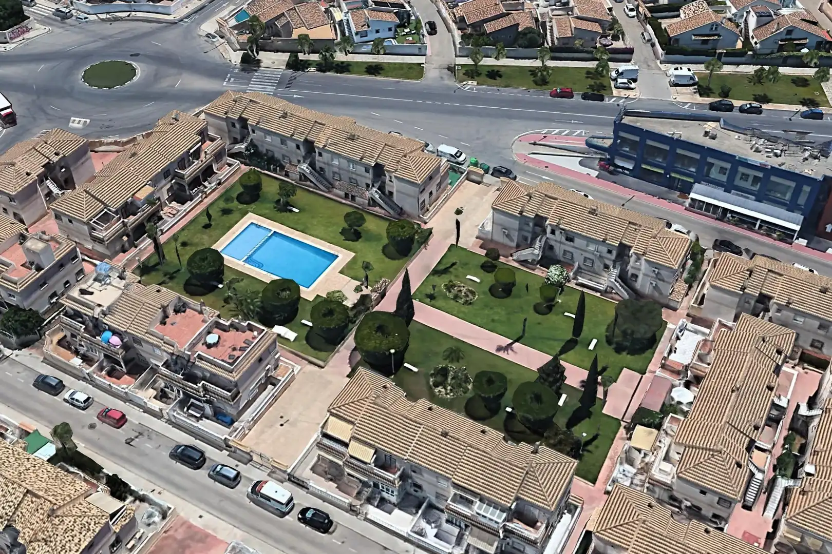 Vista exterior de Àtic en venda en Torrevieja amb Aire condicionat, Calefacció i Moblat