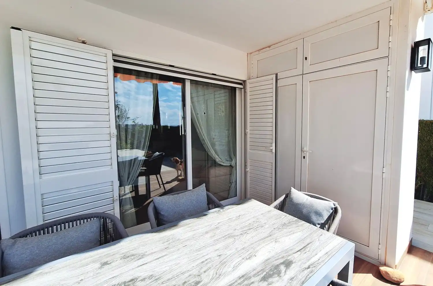 Terrasse von Maisonette zum Verkauf in Mojácar mit Klimaanlage, Terrasse und Schwimmbad