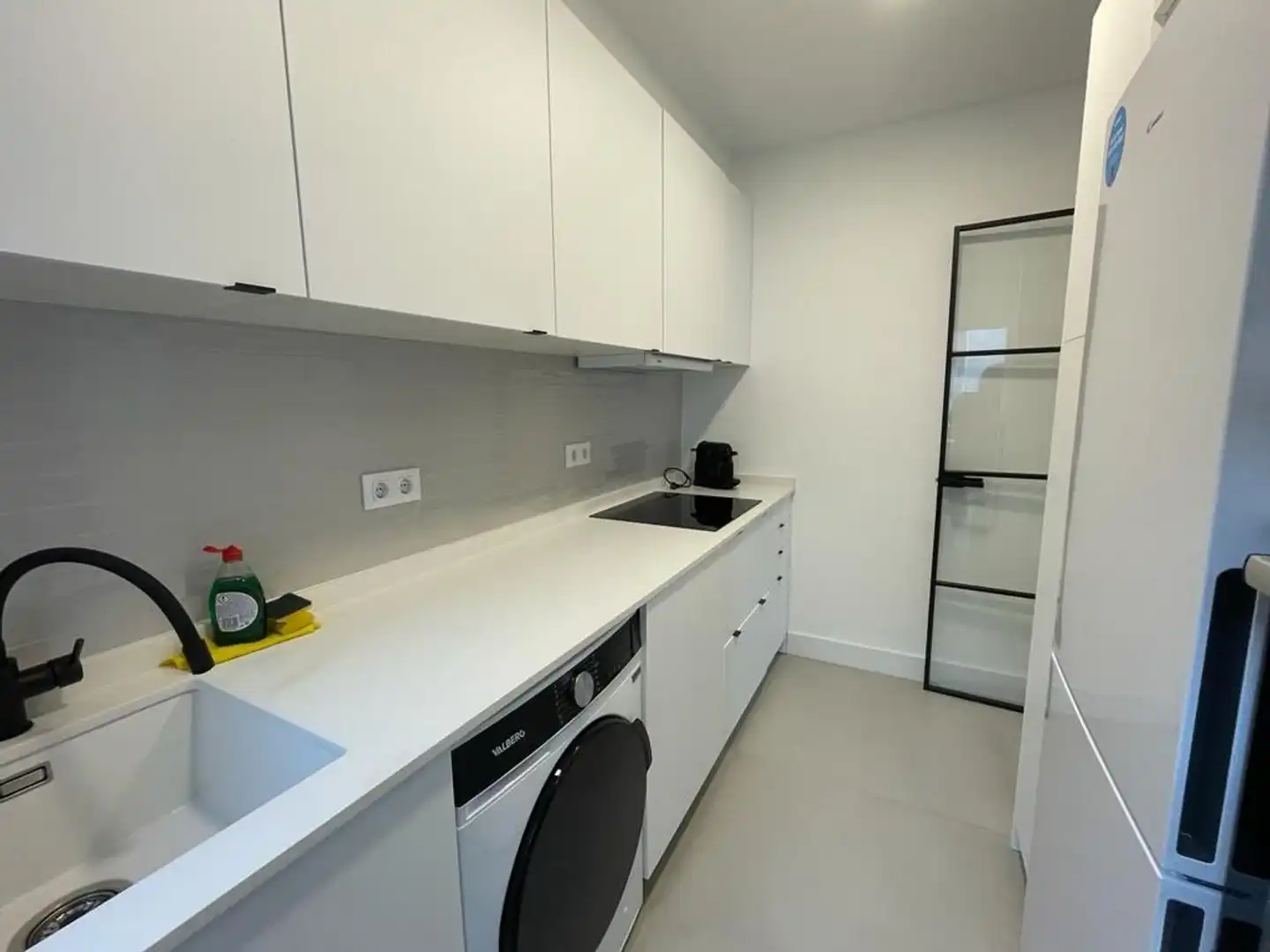 Cocina de Piso de alquiler en Madrid con Aire acondicionado, Calefacción y Terraza