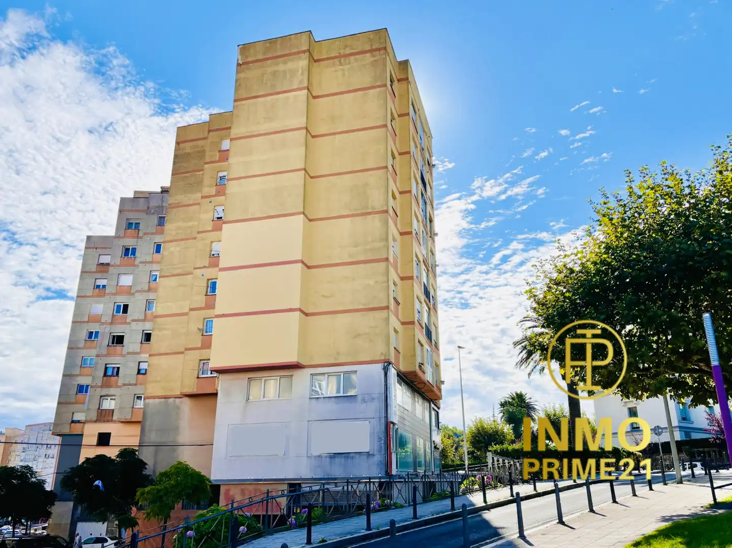 Vista exterior de Piso de alquiler en Santander con Calefacción, Parquet y Amueblado