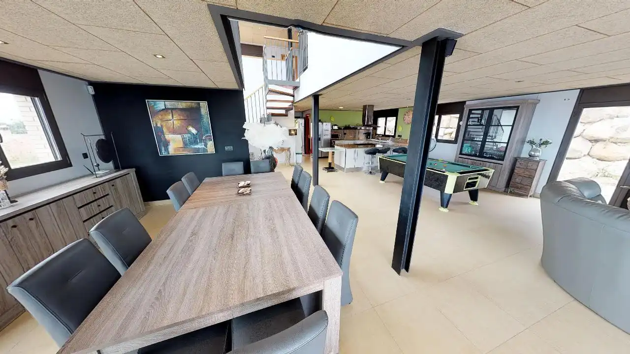 Comedor de Casa o chalet en venta en Lloret de Mar con Jardín privado, Terraza y Piscina
