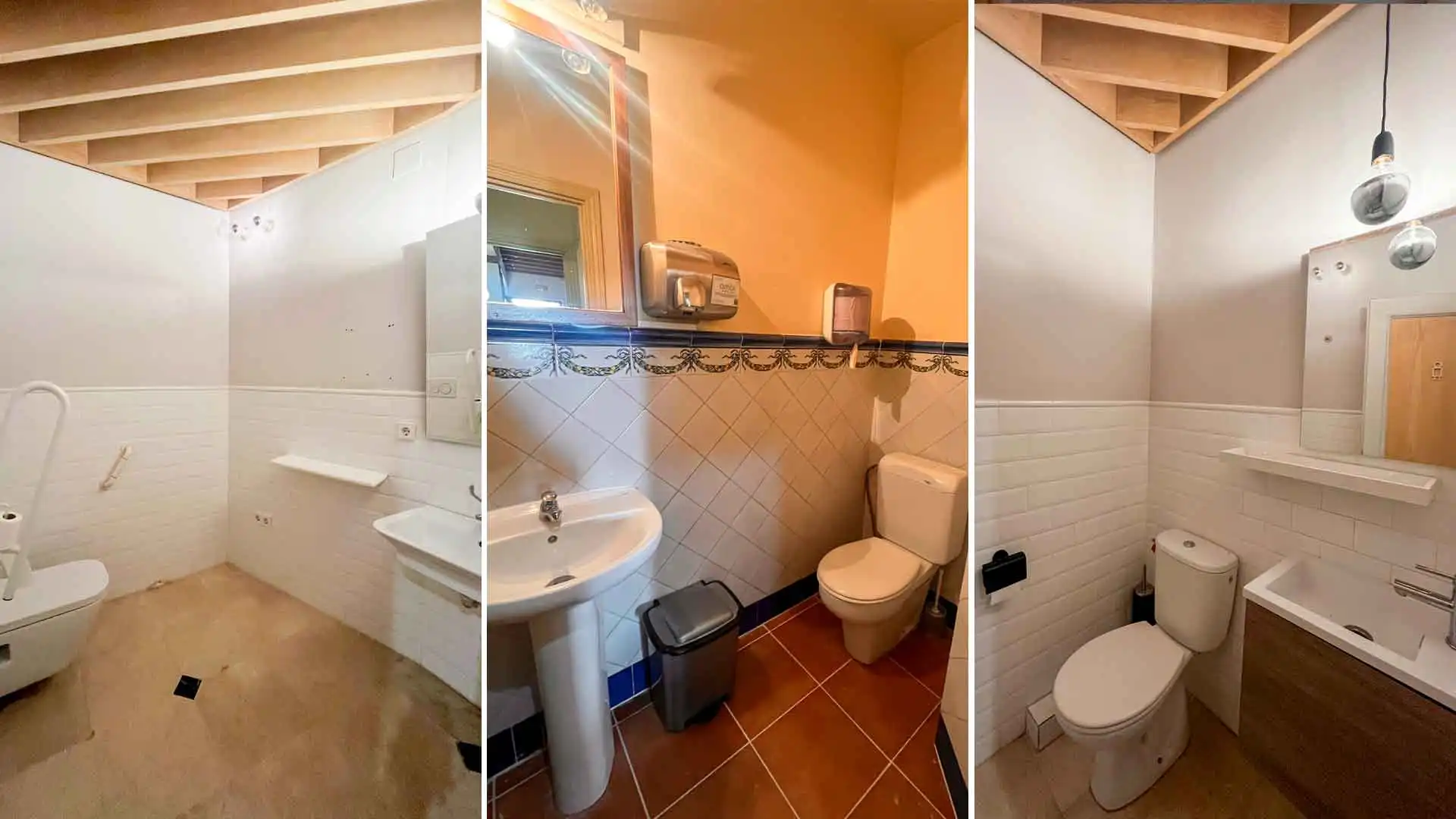 Baño de Local en venta en Marbella con Aire acondicionado y Amueblado