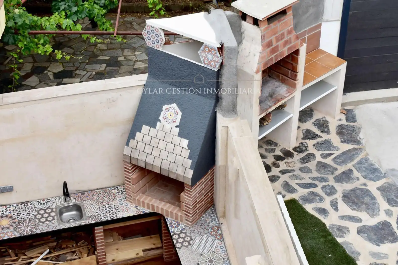 Terraza de Casa o chalet en venta en Garcibuey con Calefacción, Terraza y Amueblado