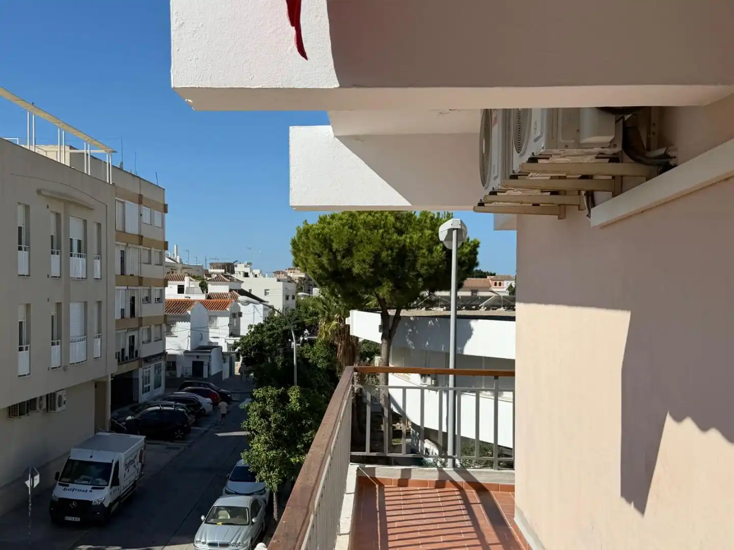 Terrasse von Wohnung zum Verkauf in Sanlúcar de Barrameda mit Klimaanlage, Terrasse und Balkon