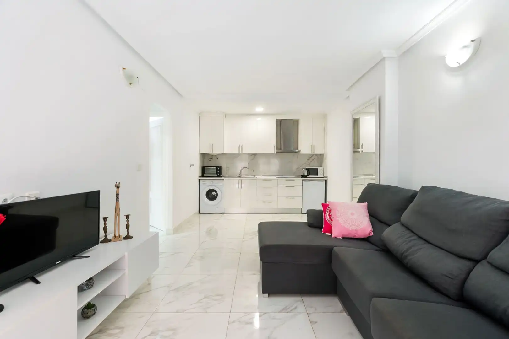 Sala d'estar de Pis en venda en Torrevieja amb Aire condicionat, Calefacció i Terrassa