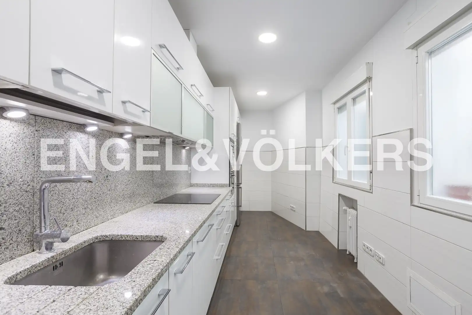 Kitchen of Flat for rent in Madrid  with Heating, Terrace and Balcony