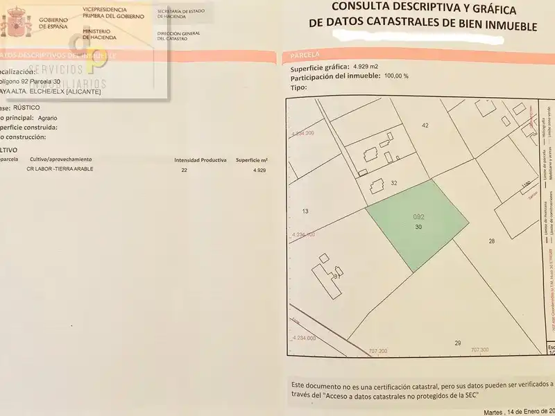 Rural land for sale in Camino de Las Bayas 77, imagen 4