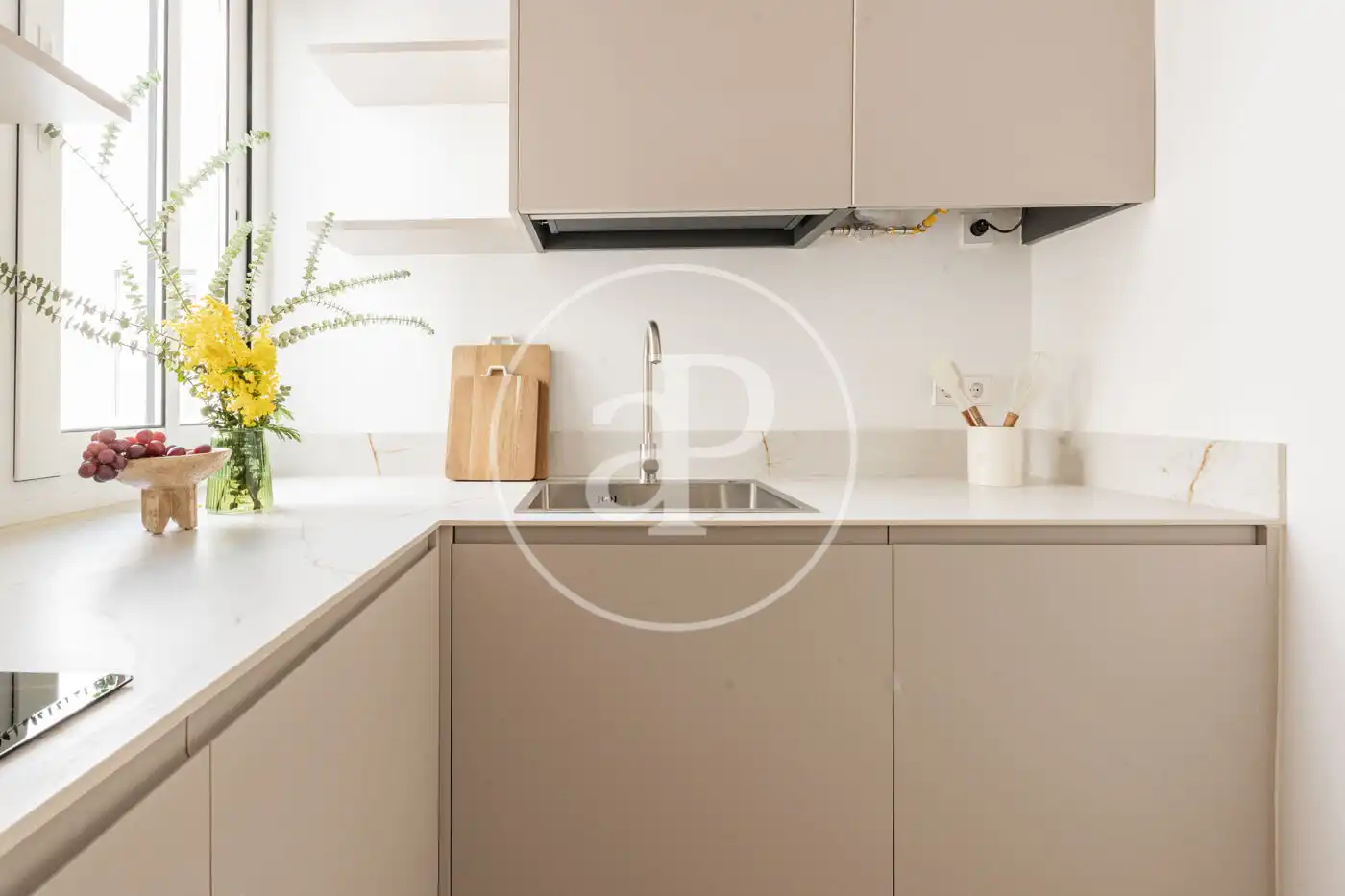 Küche von Wohnung zum Verkauf in Madrid mit Klimaanlage, Heizung und Möbliert