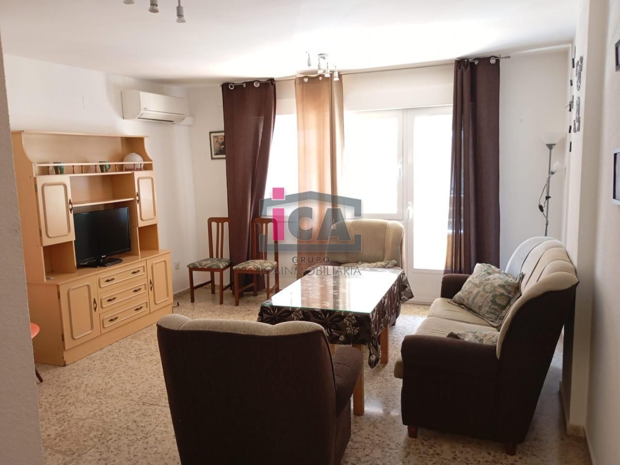 Living room of Flat to rent in Cáceres Capital  with Air Conditioner, Heating and Terrace