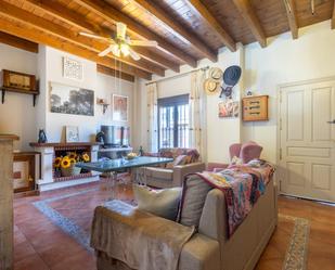 Living room of Single-family semi-detached for sale in Villamanrique de la Condesa  with Air Conditioner, Heating and Storage room