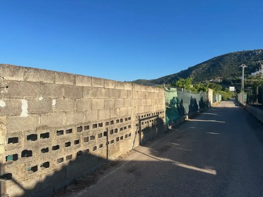 Vista exterior de Terreno en venta en Xeresa