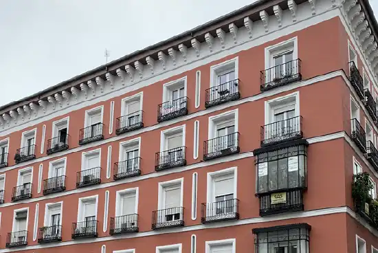 Exterior view of Commercial properties for sale in Madrid  with Air Conditioner
