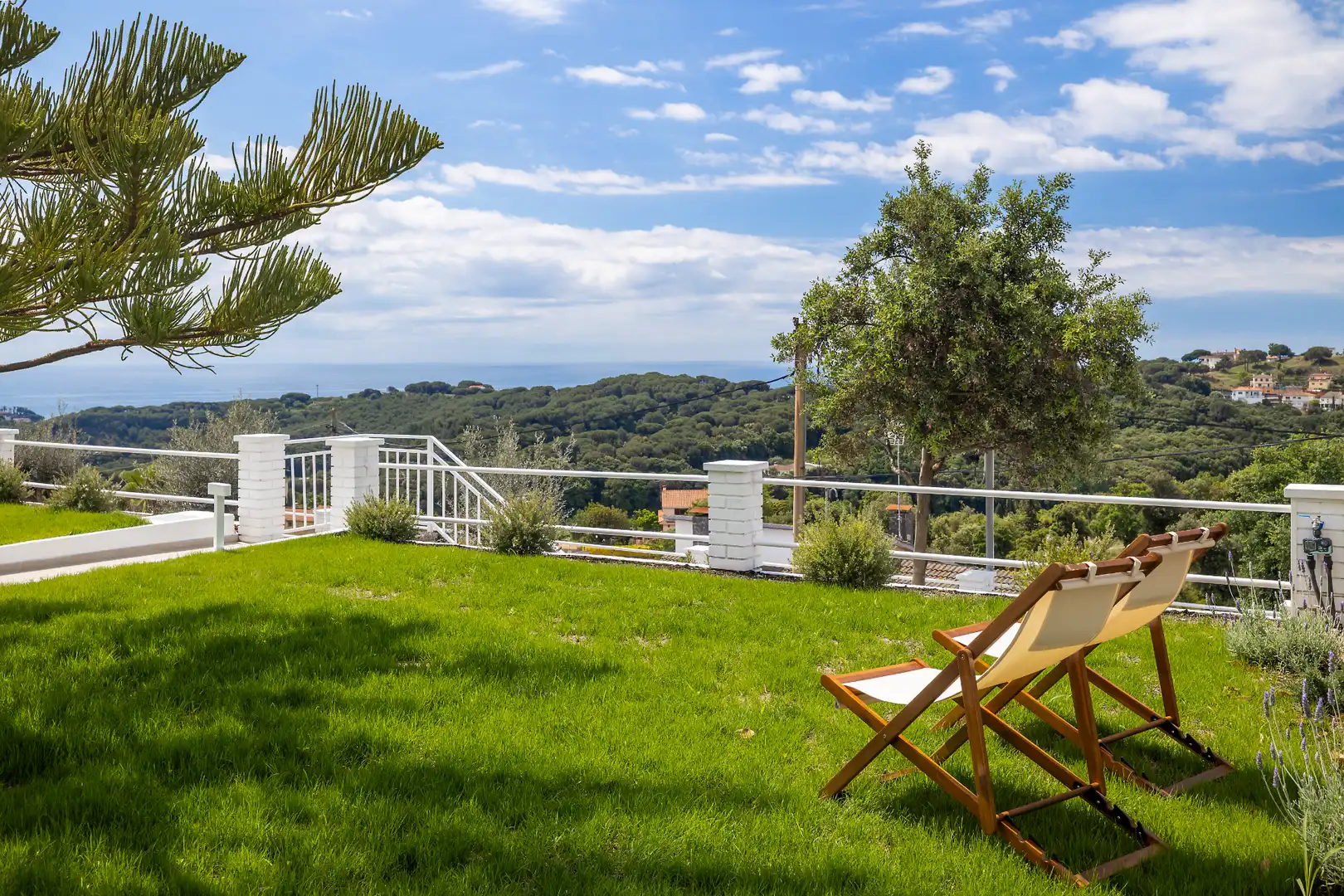 Terraza de Casa o chalet en venta en Sant Cebrià de Vallalta con Aire acondicionado, Calefacción y Jardín privado
