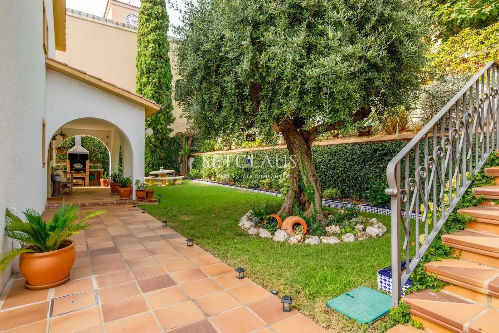 Jardí de Casa o xalet en venda en El Masnou amb Aire condicionat, Calefacció i Jardí privat
