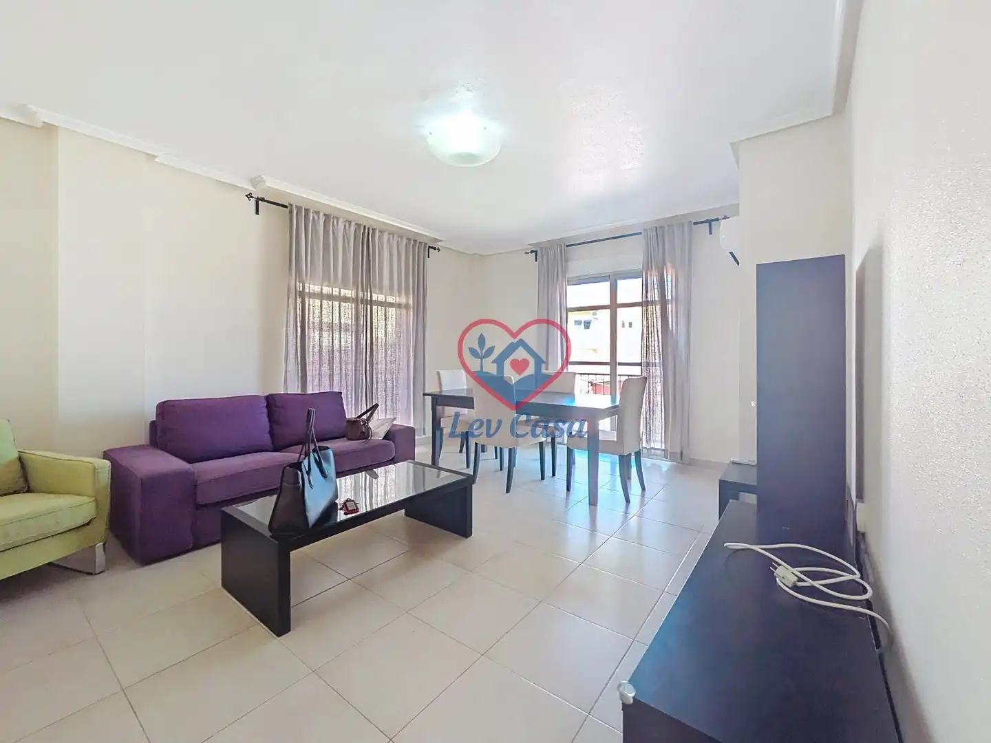 Sala de estar de Piso en venta en Murcia con Aire acondicionado y Amueblado