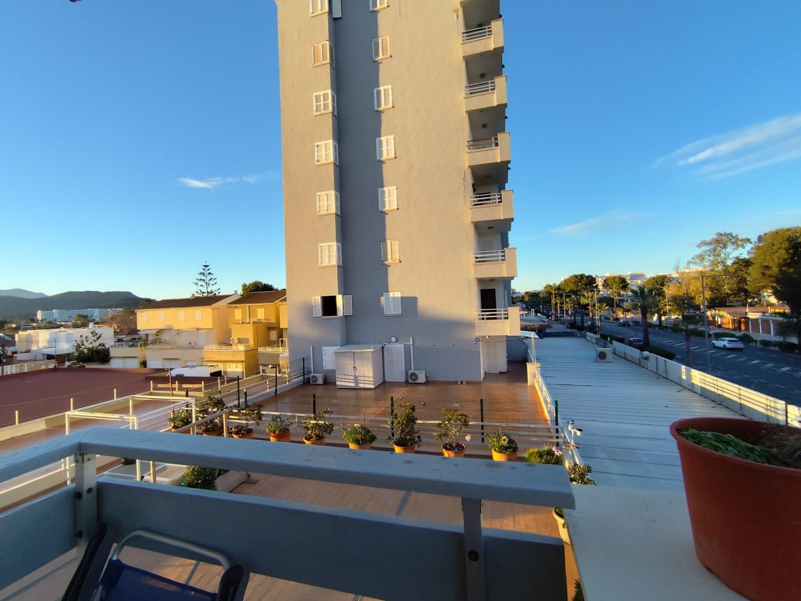 Exterior view of Flat for sale in Muro  with Terrace and Balcony