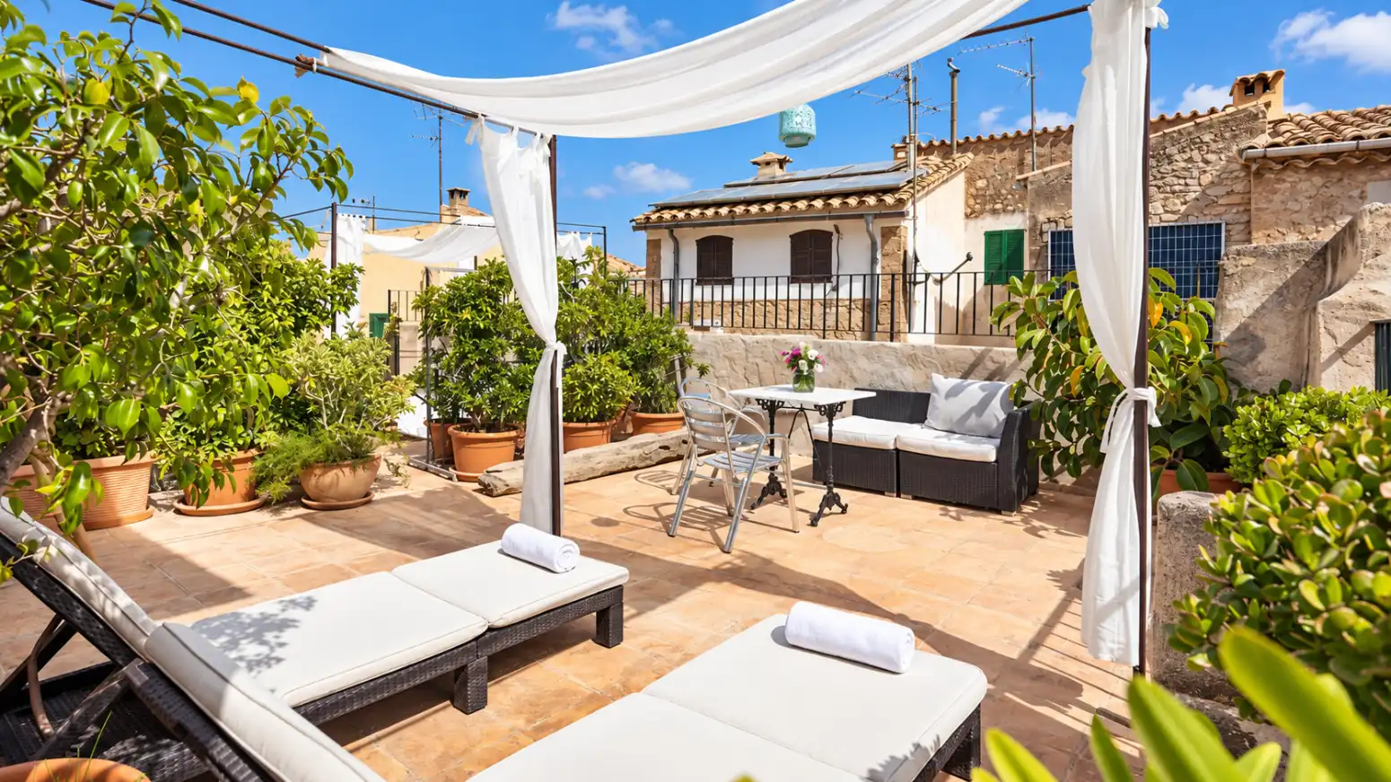 Terrace of Commercial properties for sale in Estellencs  with Air Conditioner