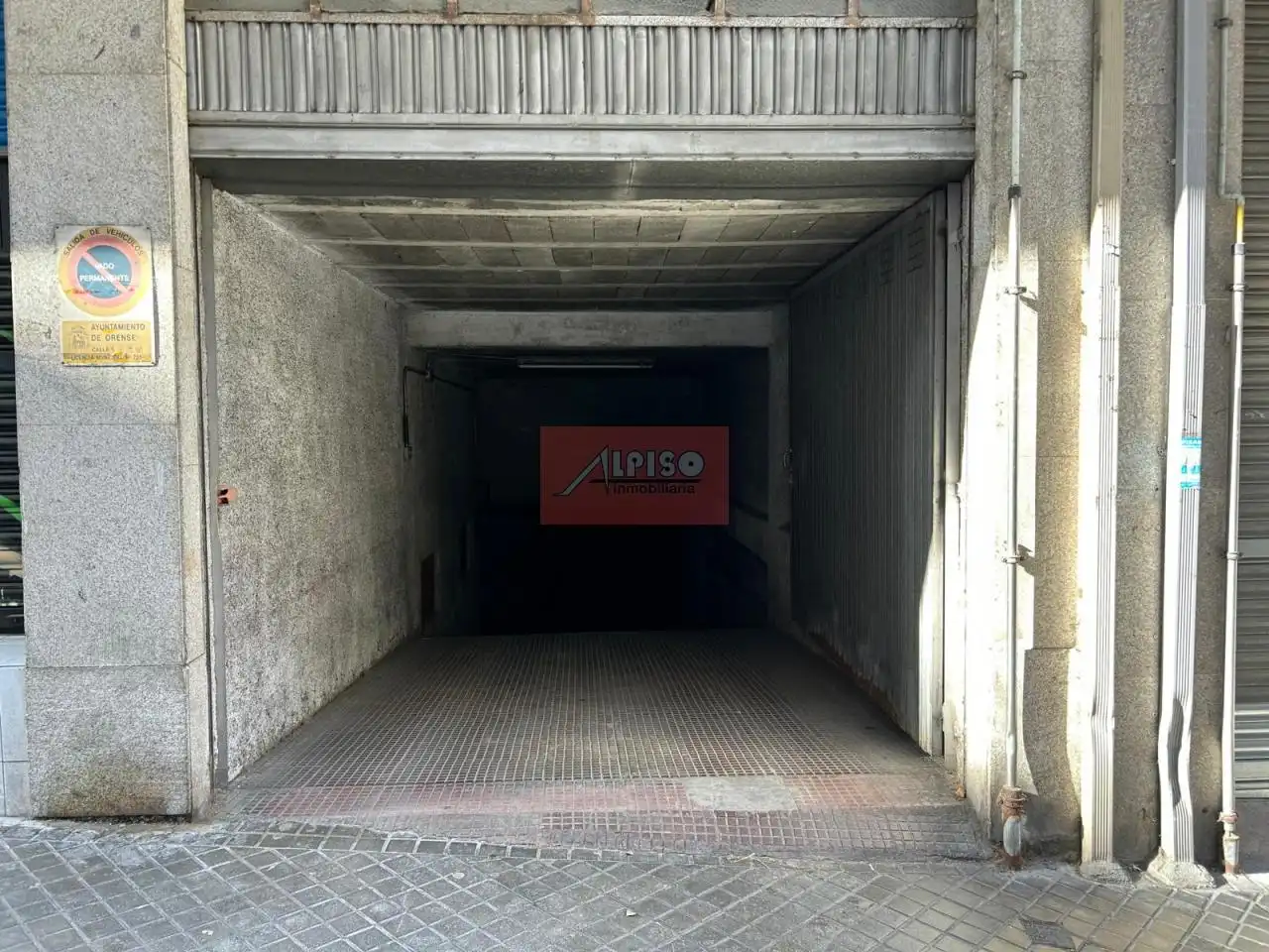 Parking of Flat for sale in Ourense Capital   with Heating, Parquet flooring and Terrace