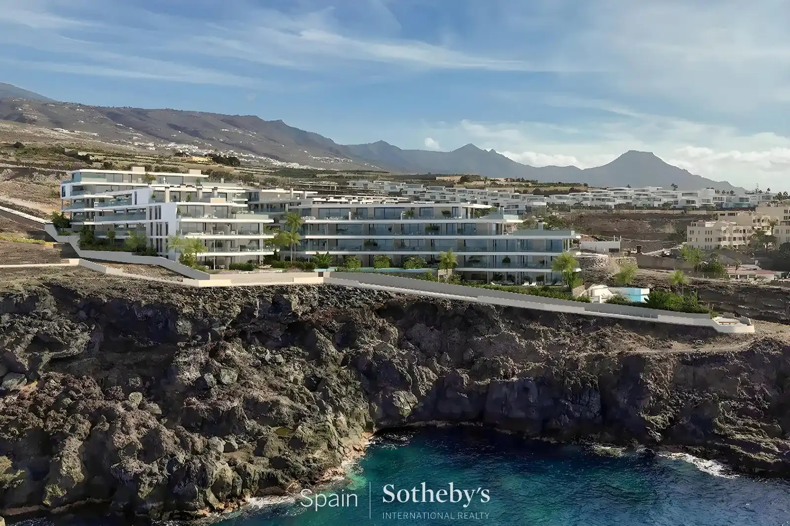 Vista exterior de Apartament en venda en Adeje amb Aire condicionat, Jardí privat i Terrassa