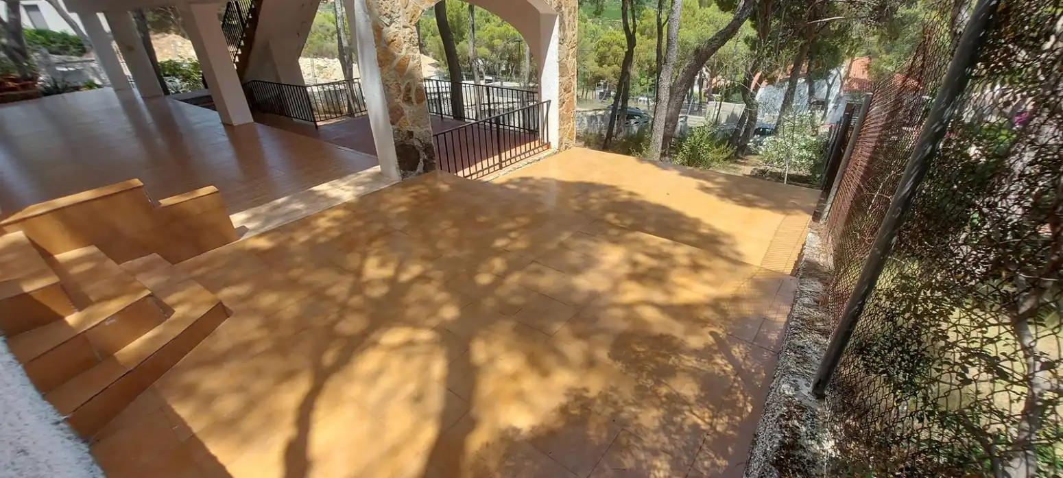 Terraza de Casa o chalet en venta en Torres Torres con Jardín privado, Terraza y Piscina