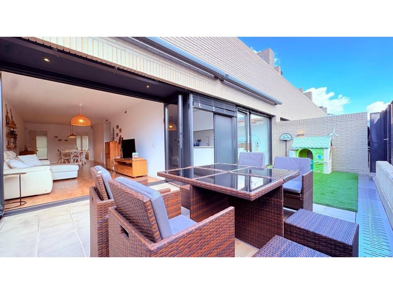 Terrace of Flat for sale in Castellar del Vallès  with Air Conditioner, Heating and Private garden